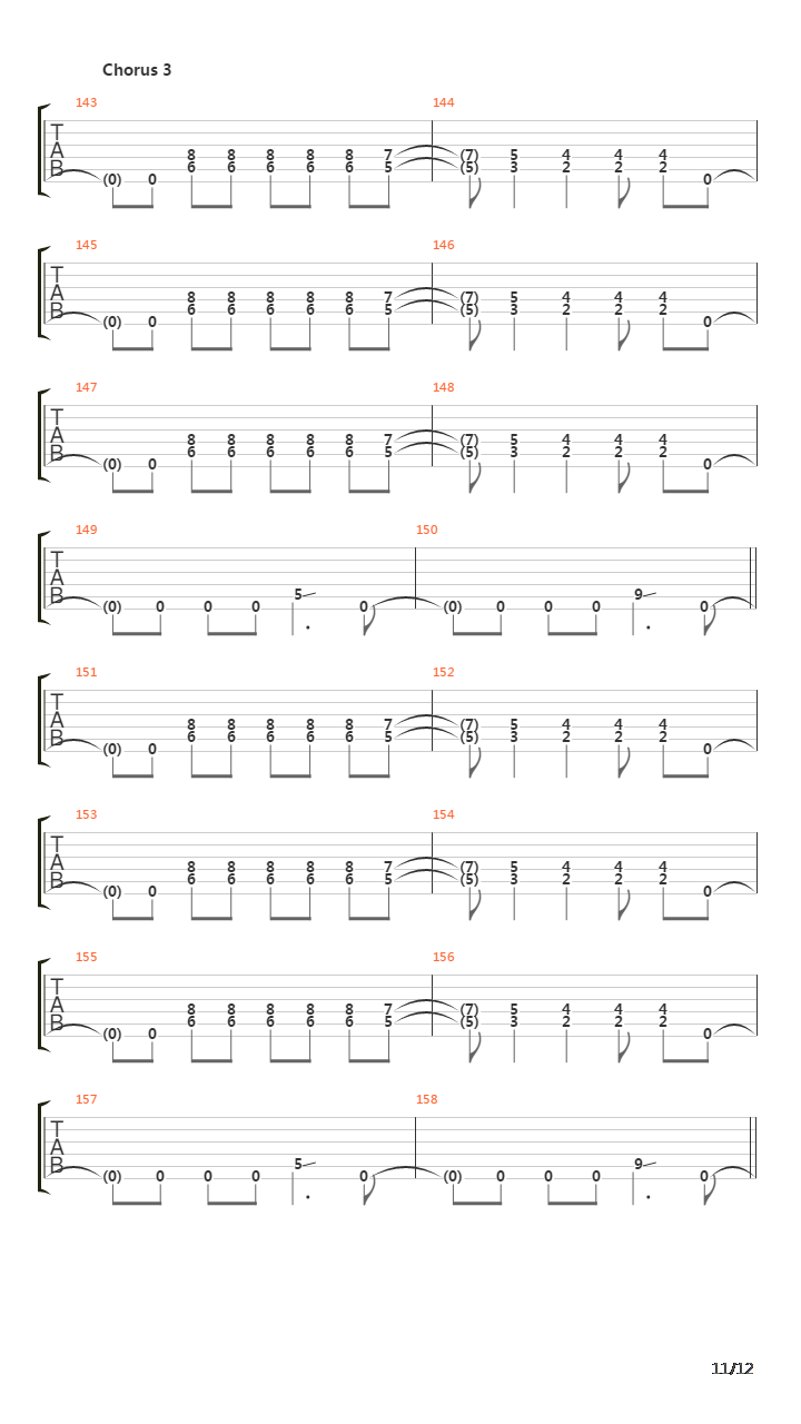 Destroy吉他谱