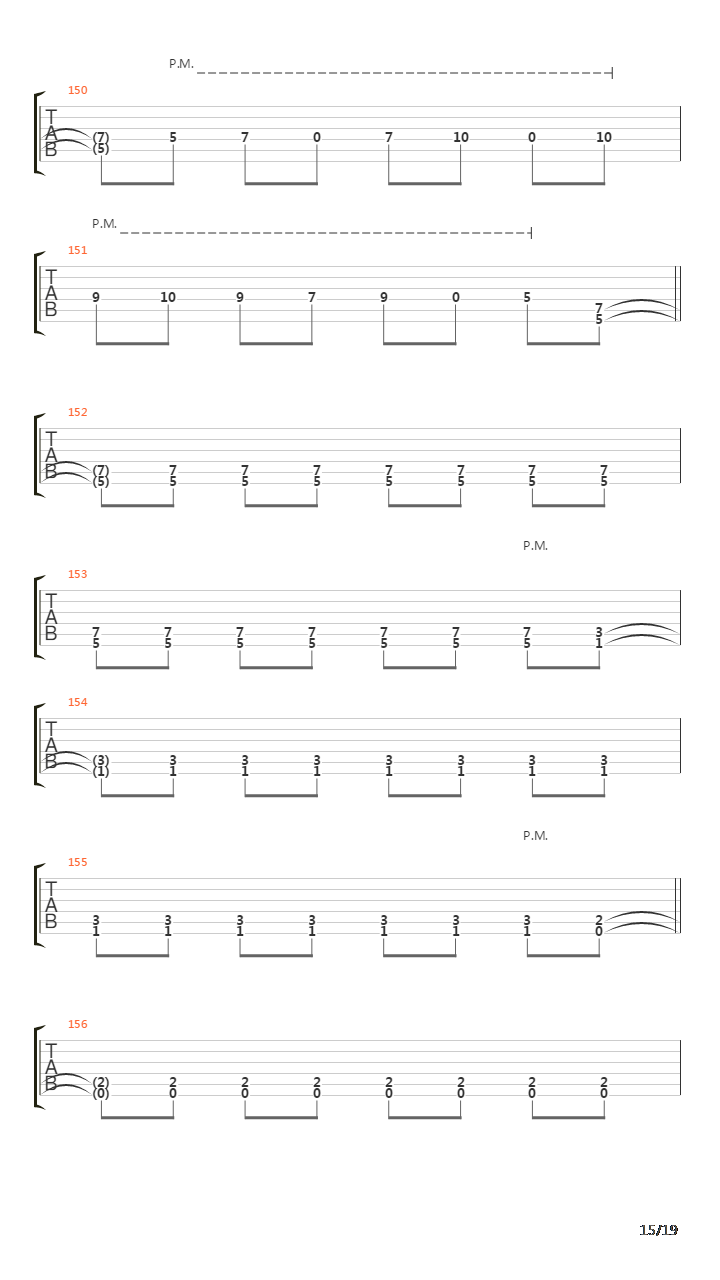 Zum Horizont吉他谱