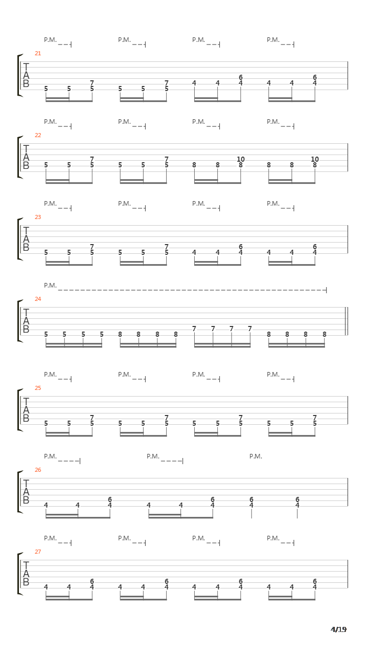 Zum Horizont吉他谱