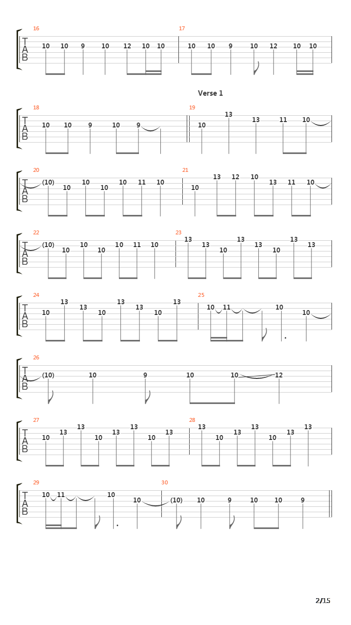 La Iguana吉他谱