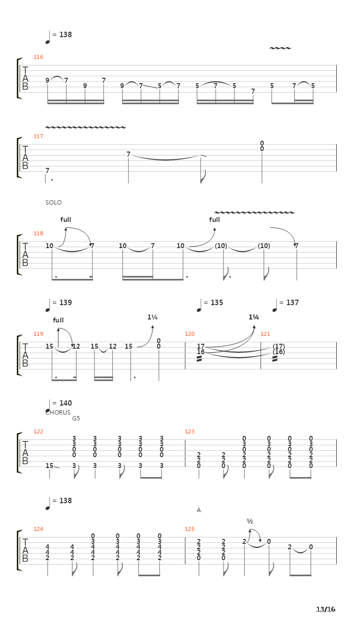 Rope吉他谱