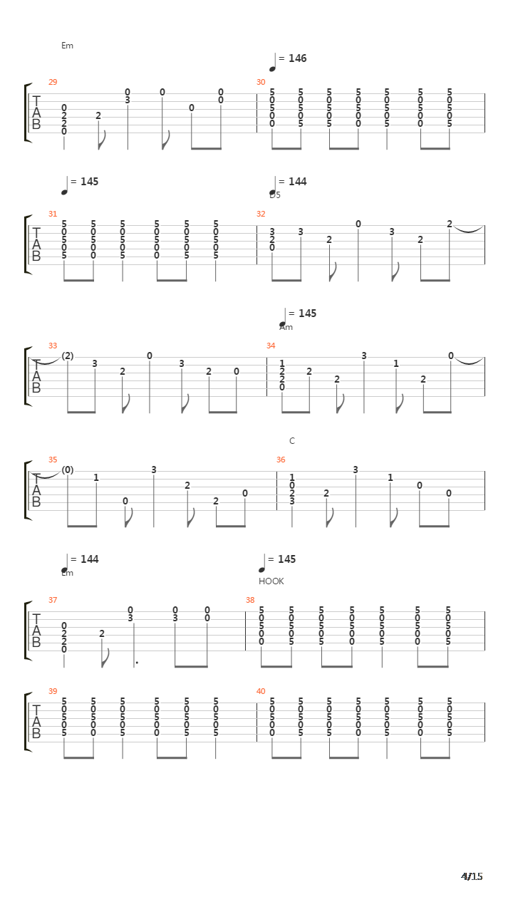 Times Like These吉他谱