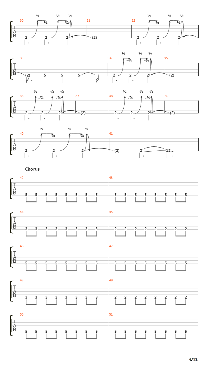 The Cell吉他谱