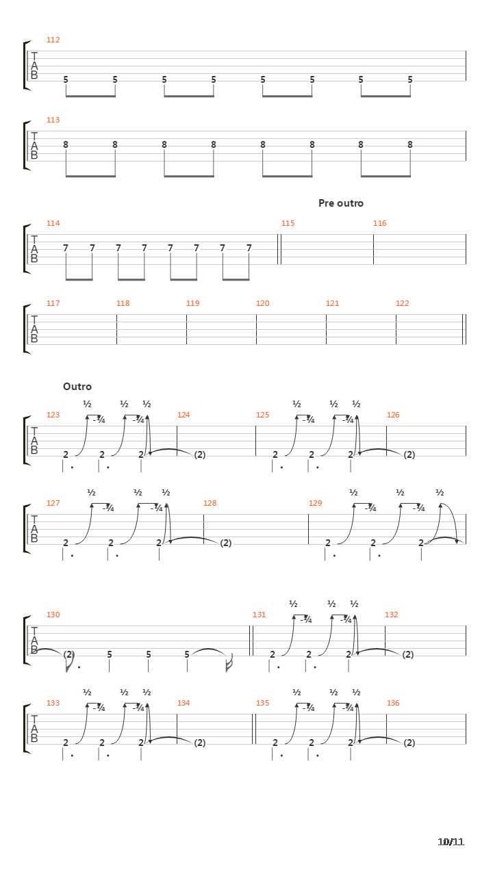 The Cell吉他谱