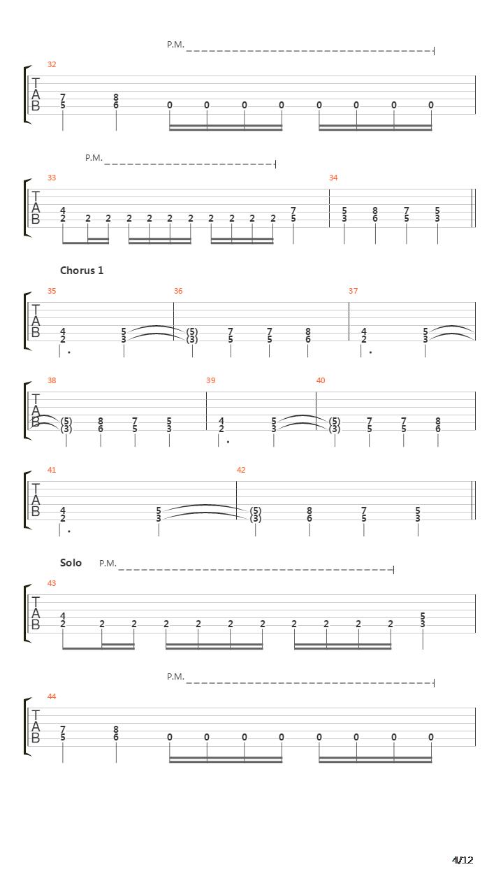 Ad吉他谱