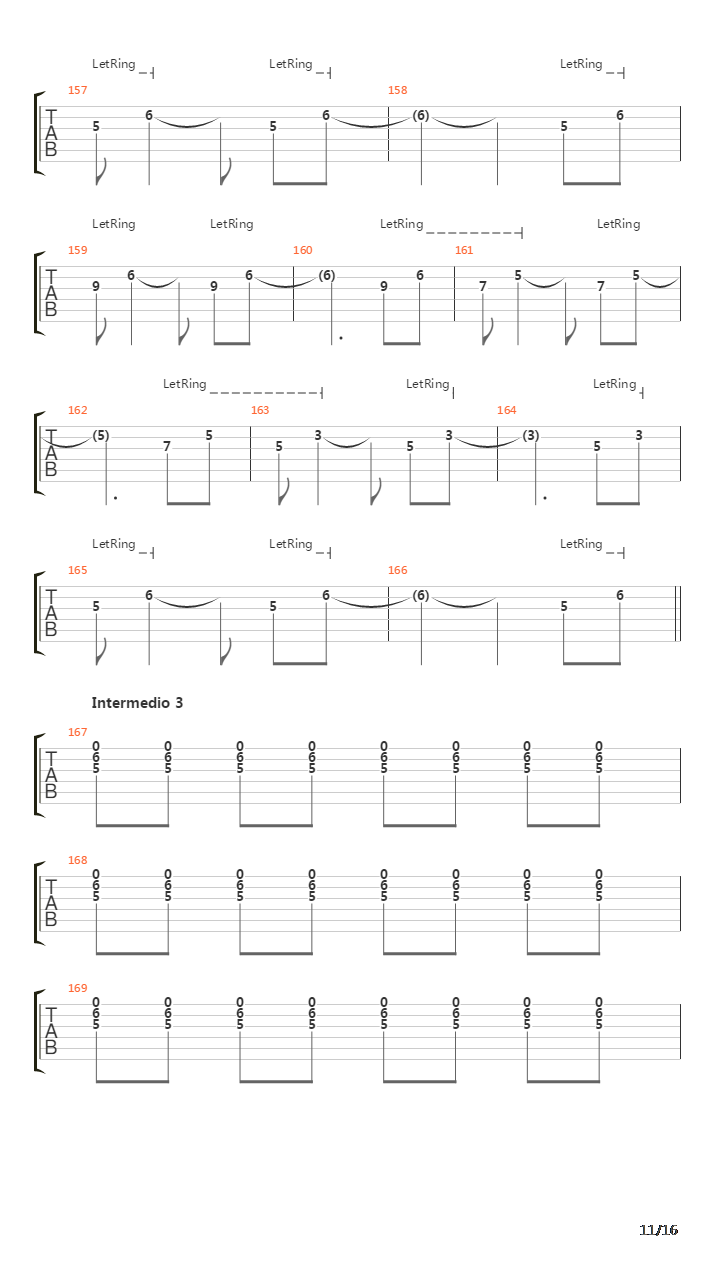 The Far Pavillions吉他谱