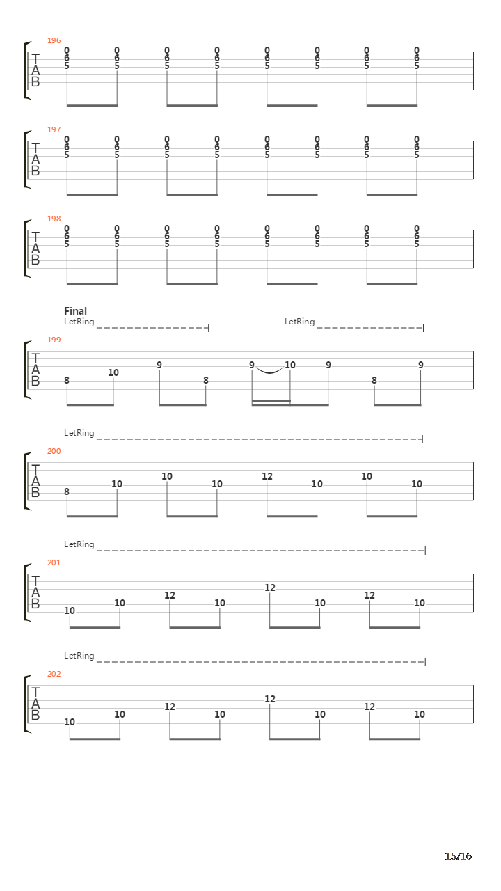 The Far Pavillions吉他谱