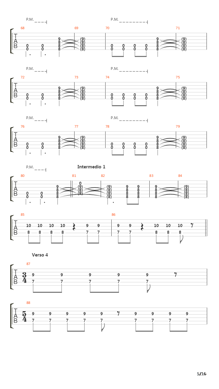 The Far Pavillions吉他谱