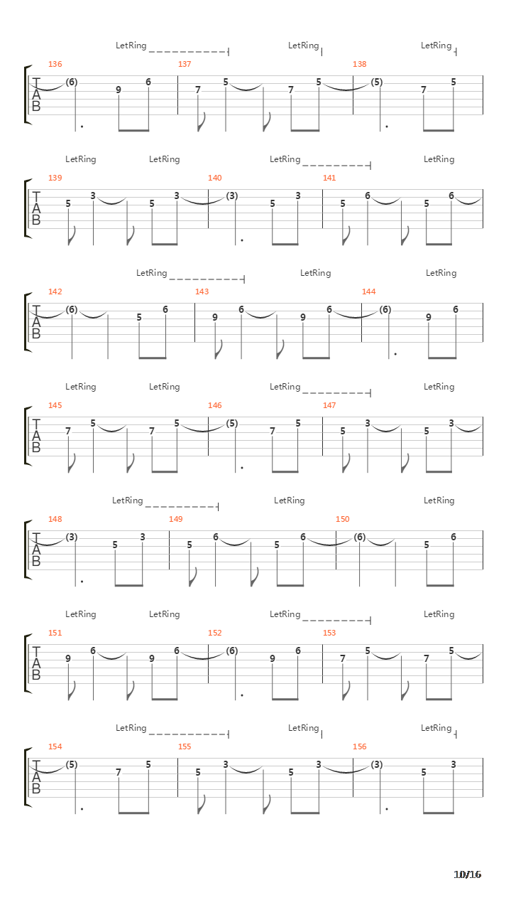 The Far Pavillions吉他谱