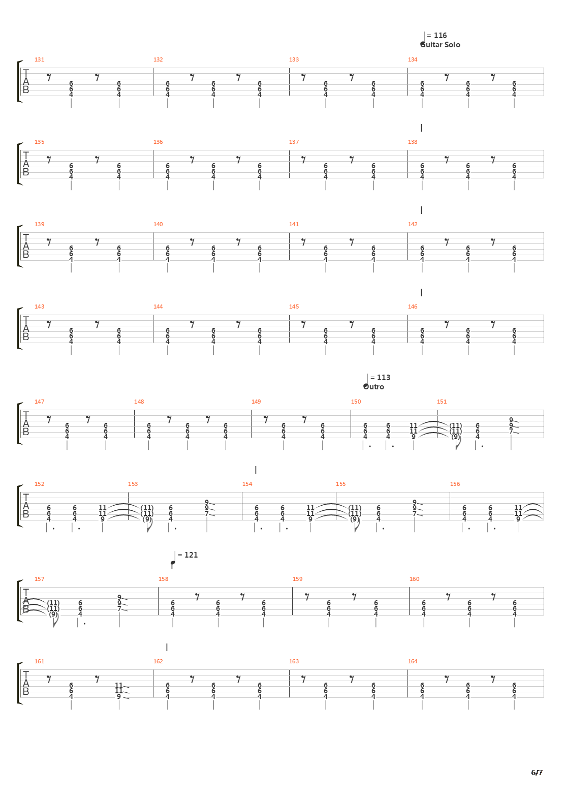 1000 Shards吉他谱