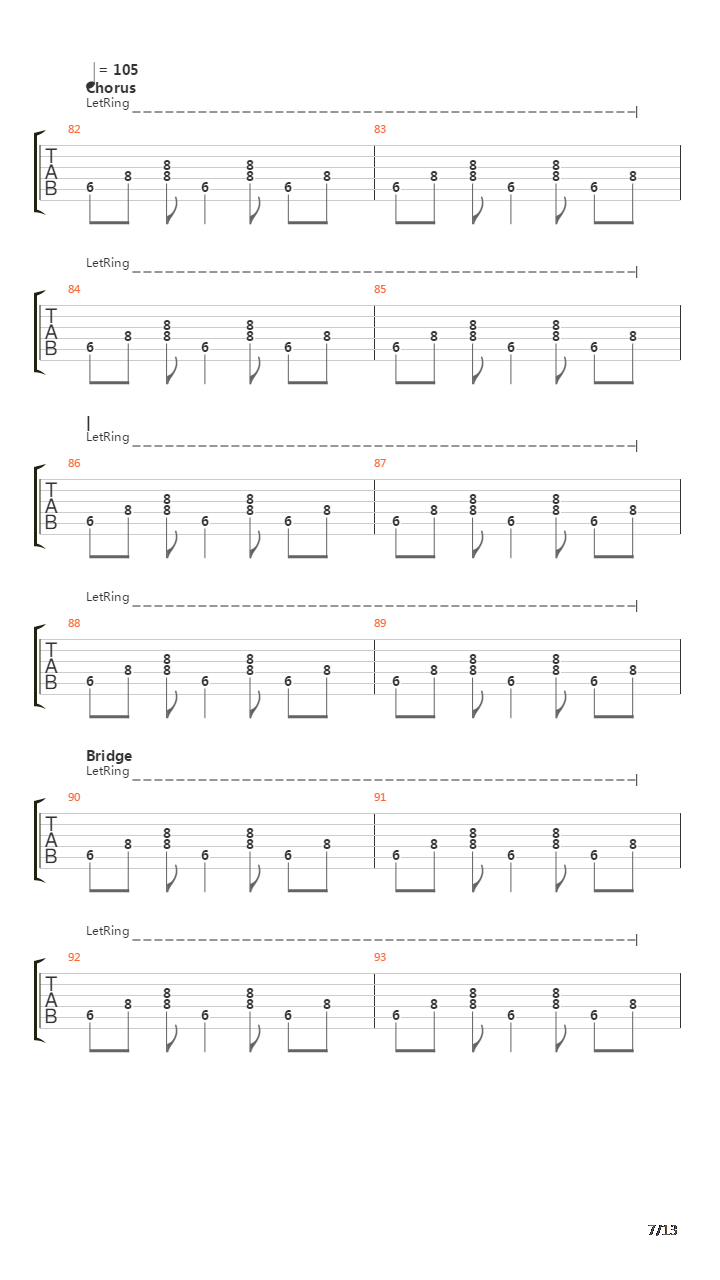 1000 Shards吉他谱