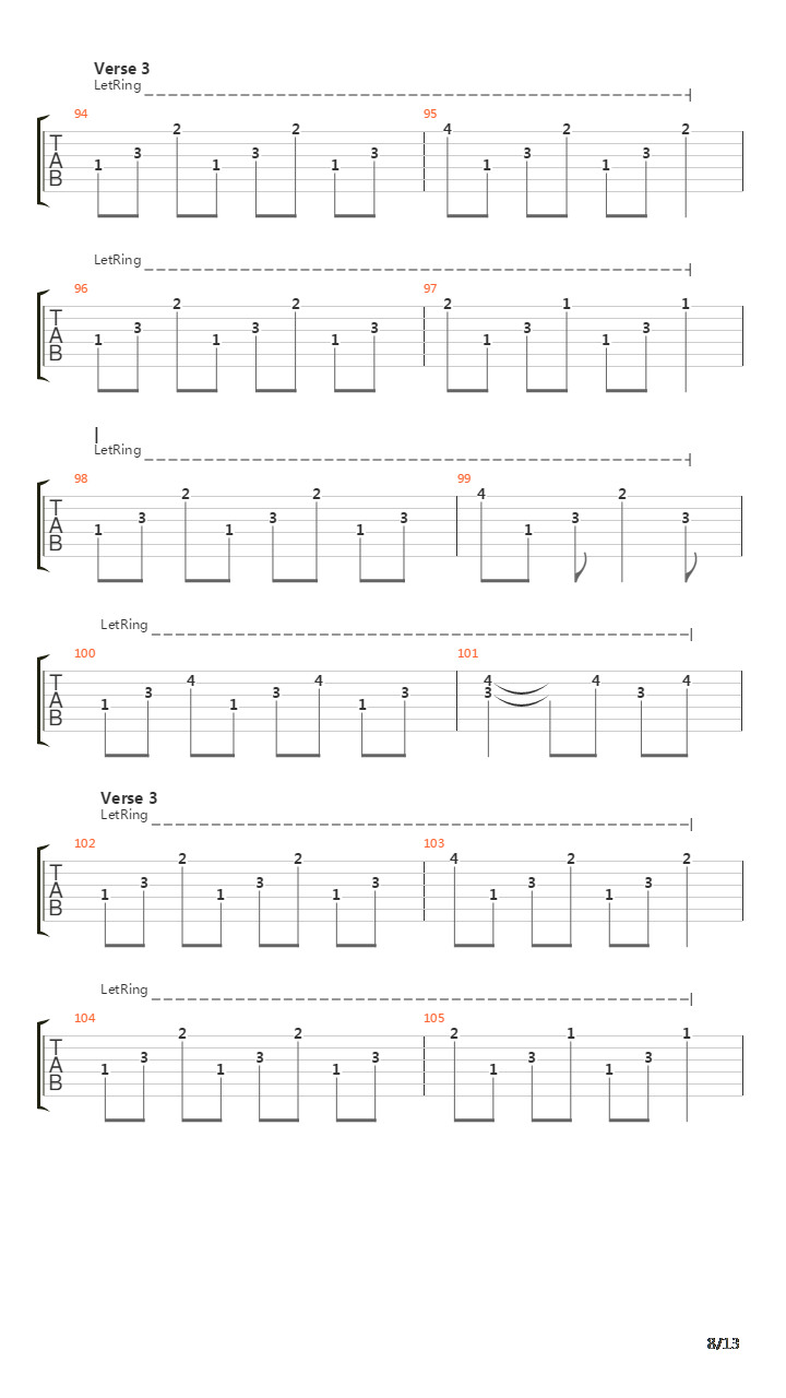 1000 Shards吉他谱