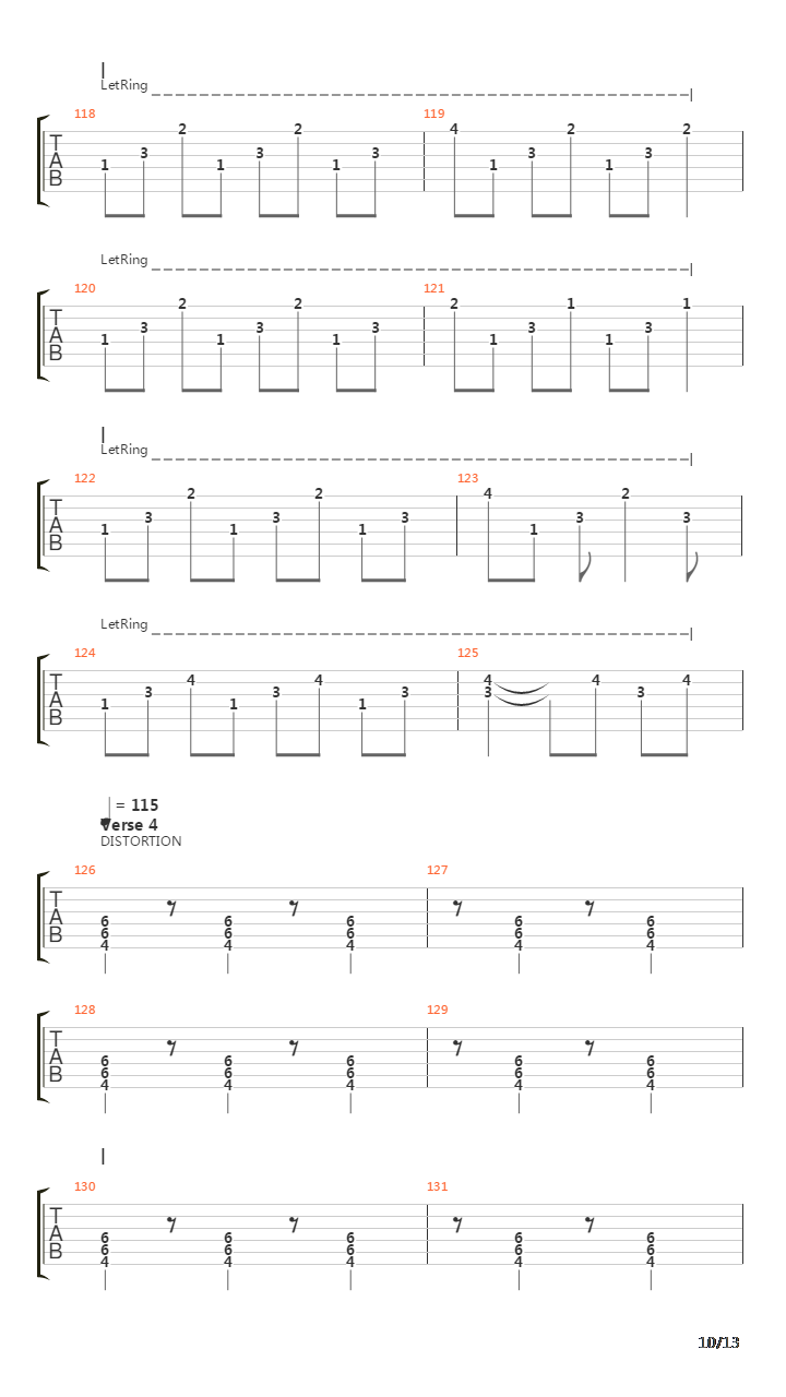 1000 Shards吉他谱