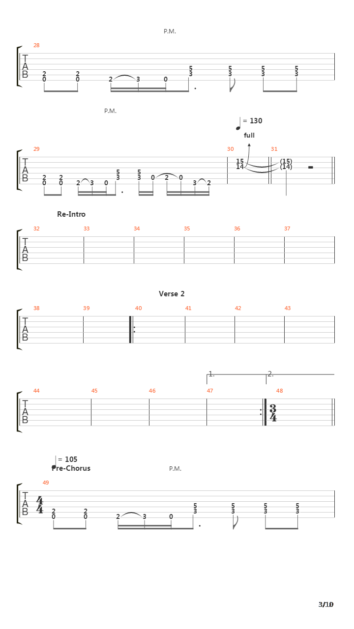 War Machine吉他谱
