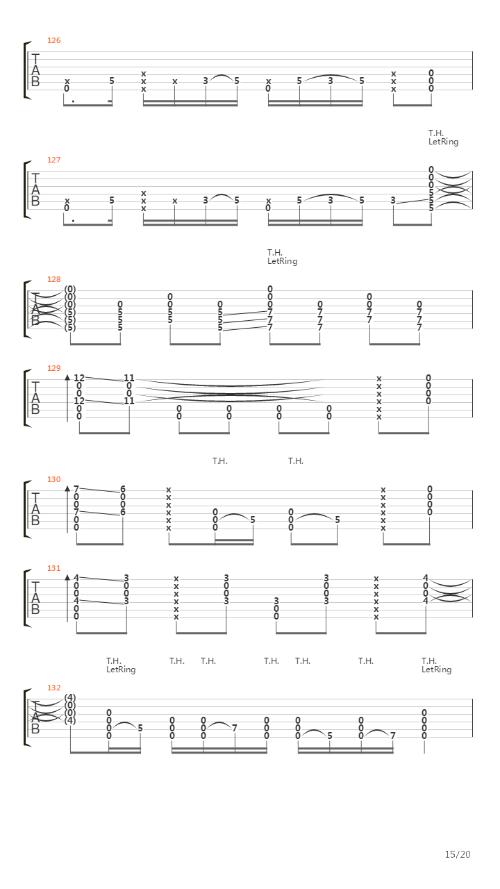 Mission吉他谱