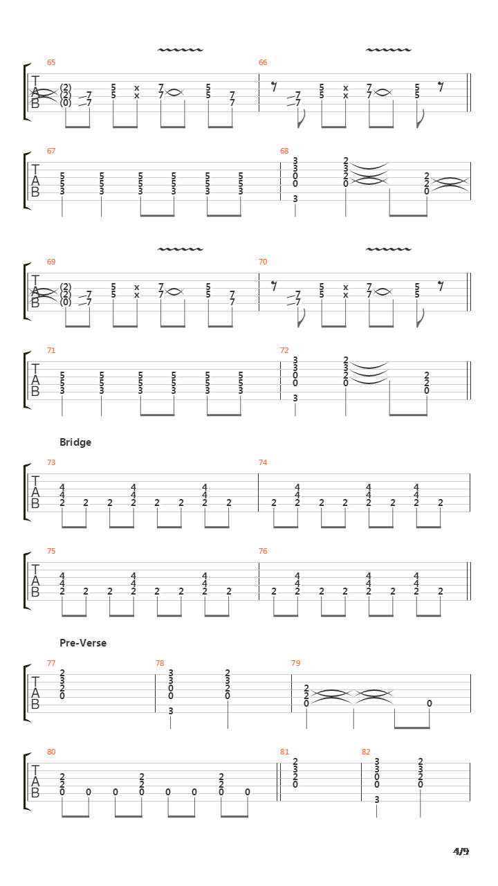 Long Stick Goes Boom吉他谱