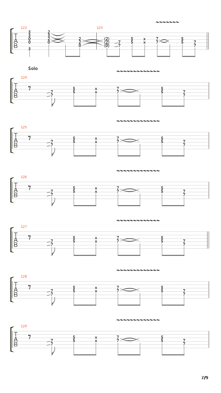 Long Stick Goes Boom吉他谱