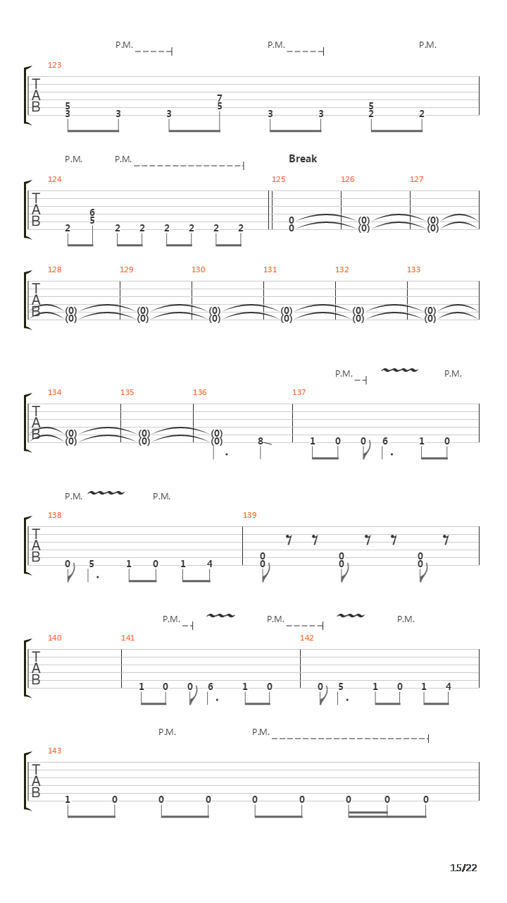 Engage The Fear Machine吉他谱