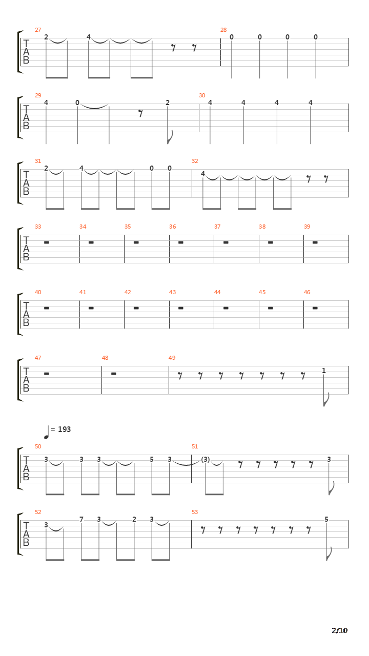 秋の気配のアルペジ(Aki No Kehai No Arpeggio)吉他谱