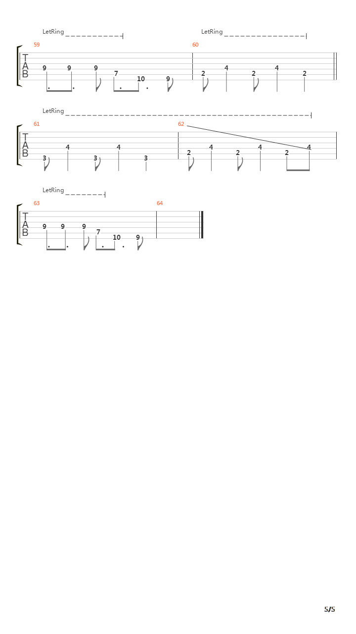 Vida De Perros吉他谱