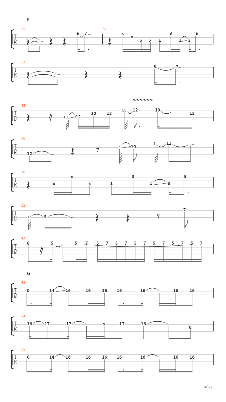 Blast吉他谱