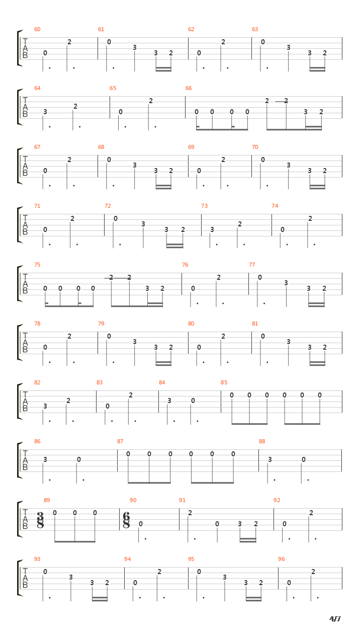 Bass & Guitar Doodle in Paris吉他谱