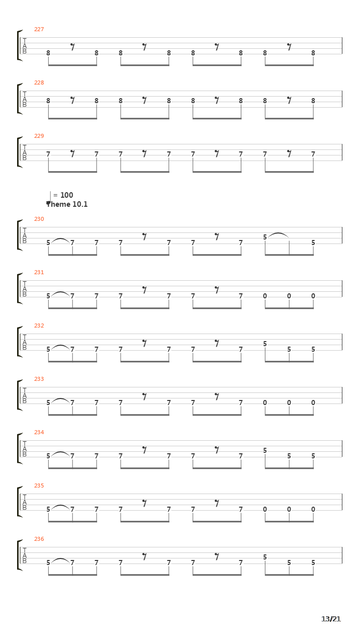 Tubular Bells Part 1吉他谱