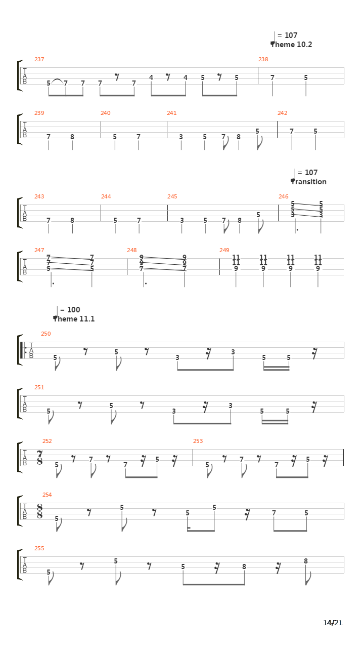 Tubular Bells Part 1吉他谱