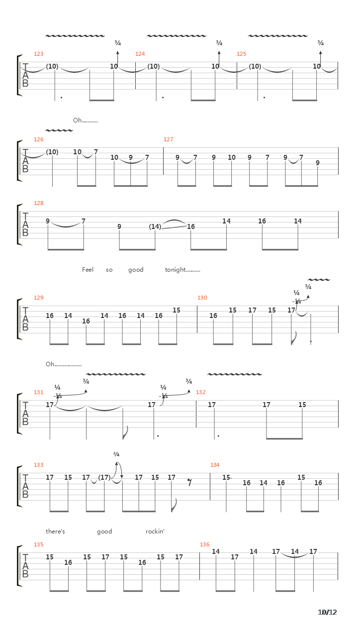 Good Rockin Tonight吉他谱