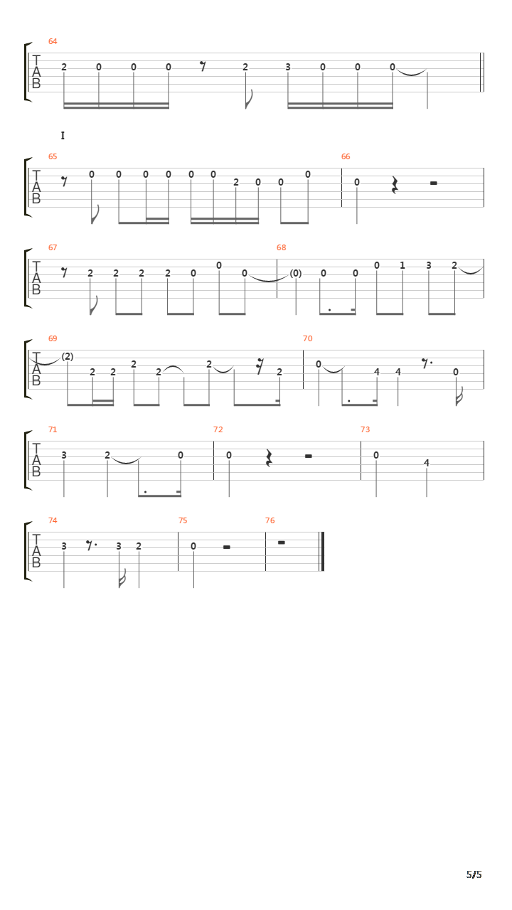 Iwasete Mitee Monda吉他谱