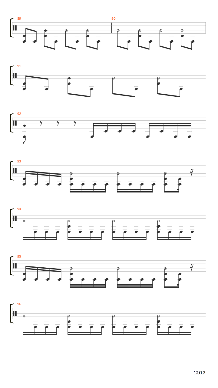 Farewell Song(离歌)吉他谱