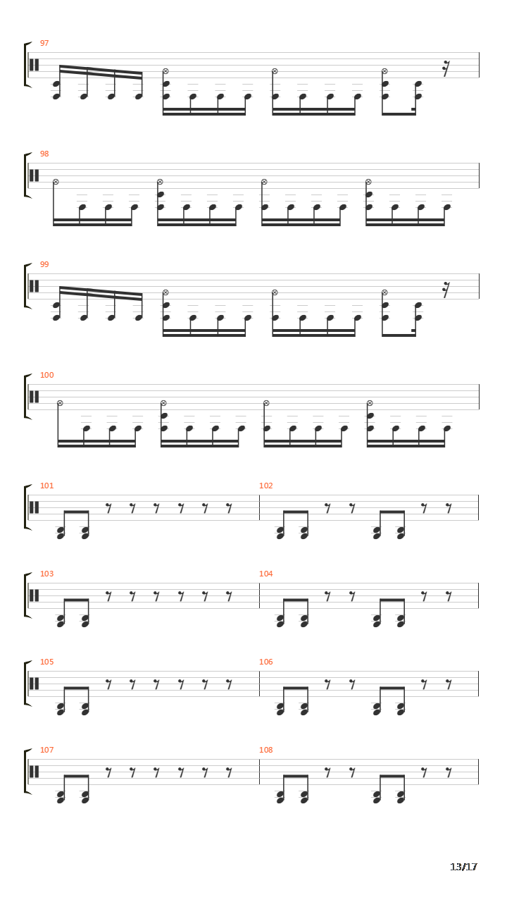 Farewell Song(离歌)吉他谱