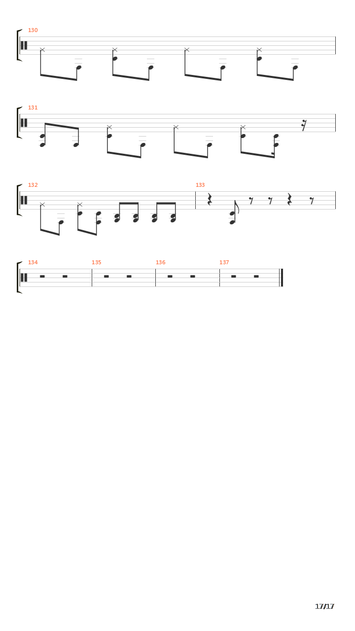 Farewell Song(离歌)吉他谱