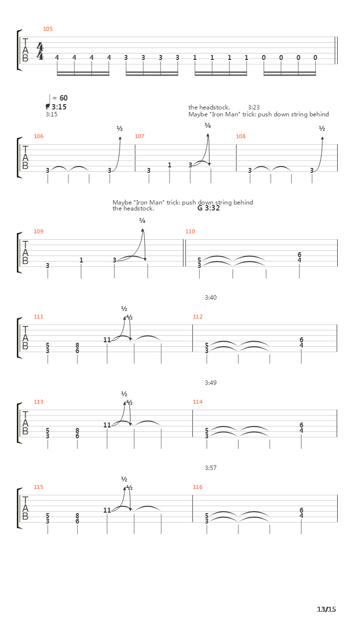 Baal Of Ekron吉他谱
