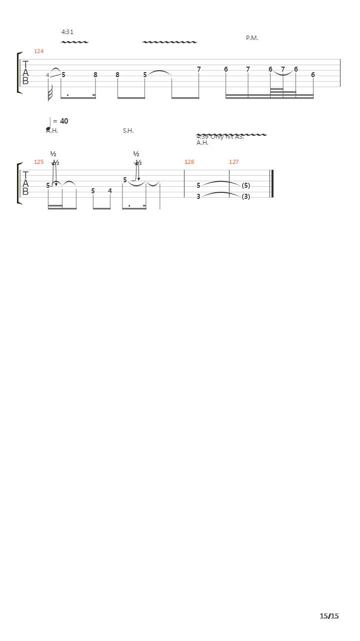 Baal Of Ekron吉他谱