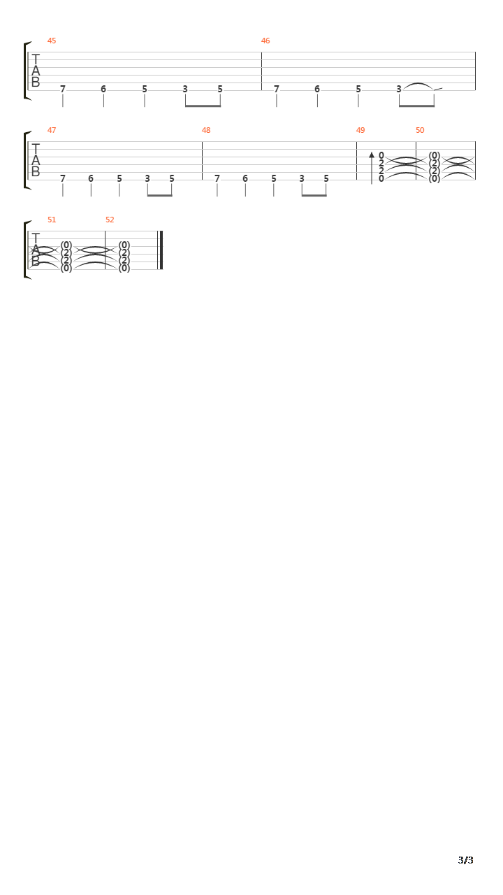 Pulp吉他谱