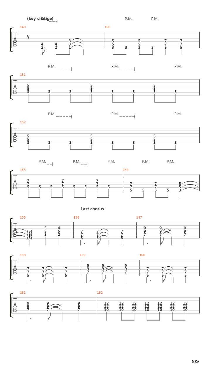 Alpenglow吉他谱