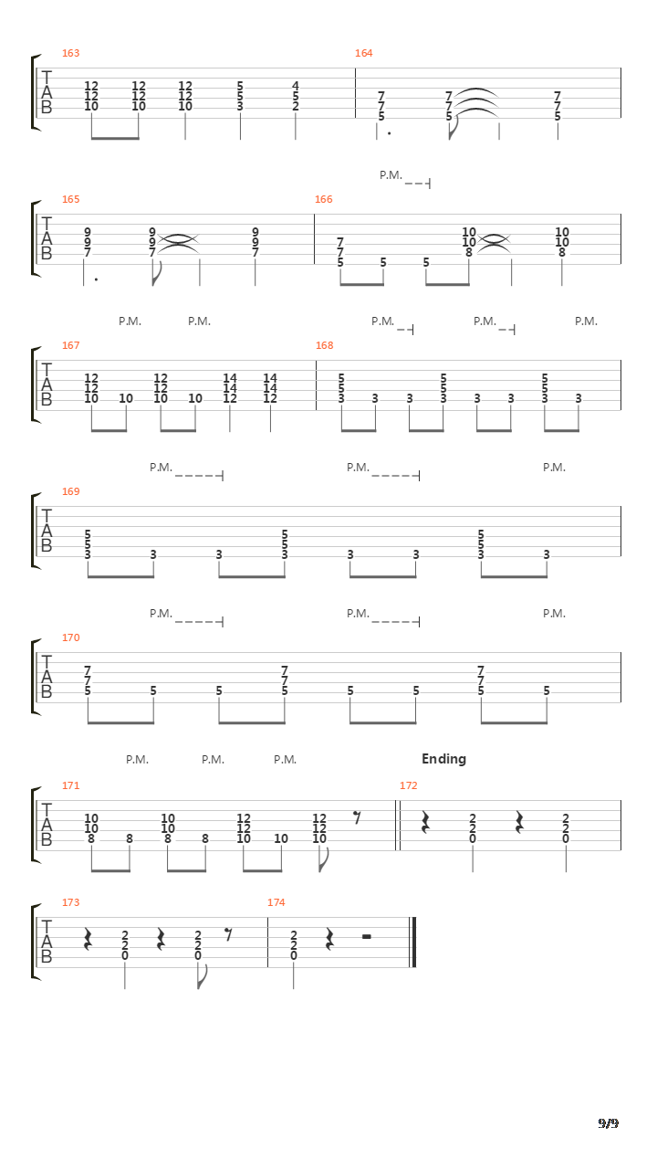 Alpenglow吉他谱