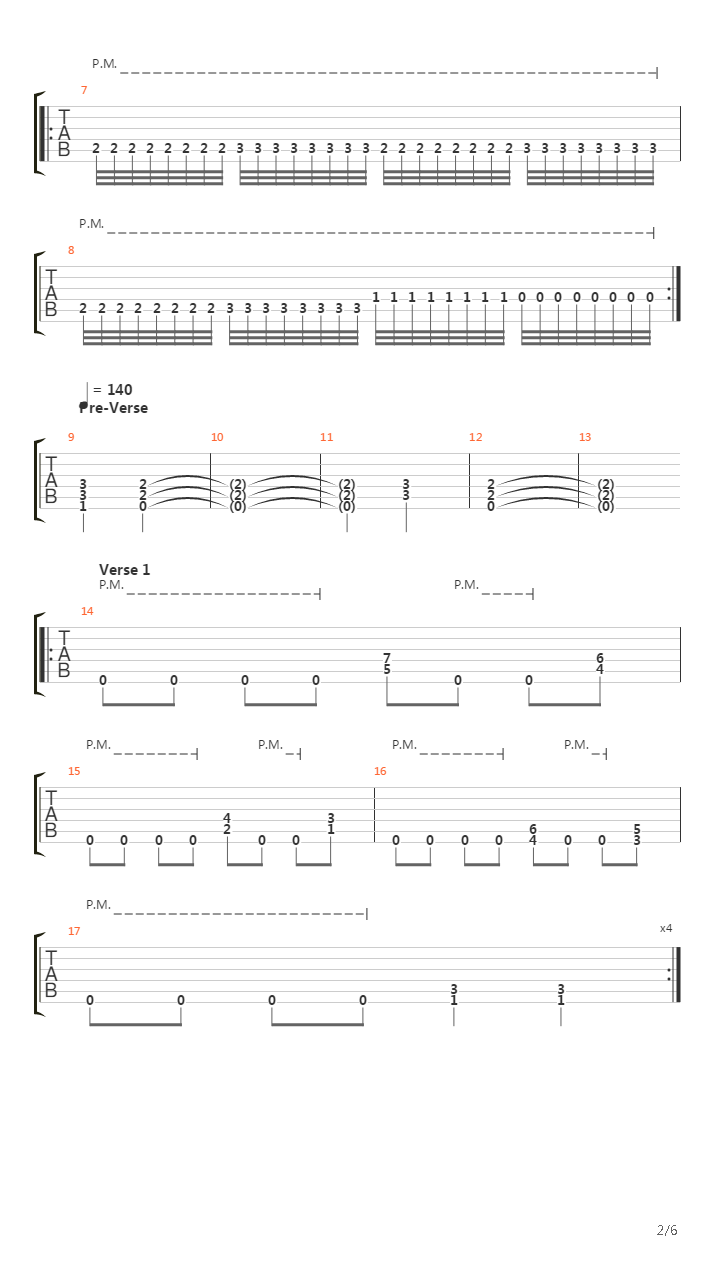 Gates To Hell吉他谱