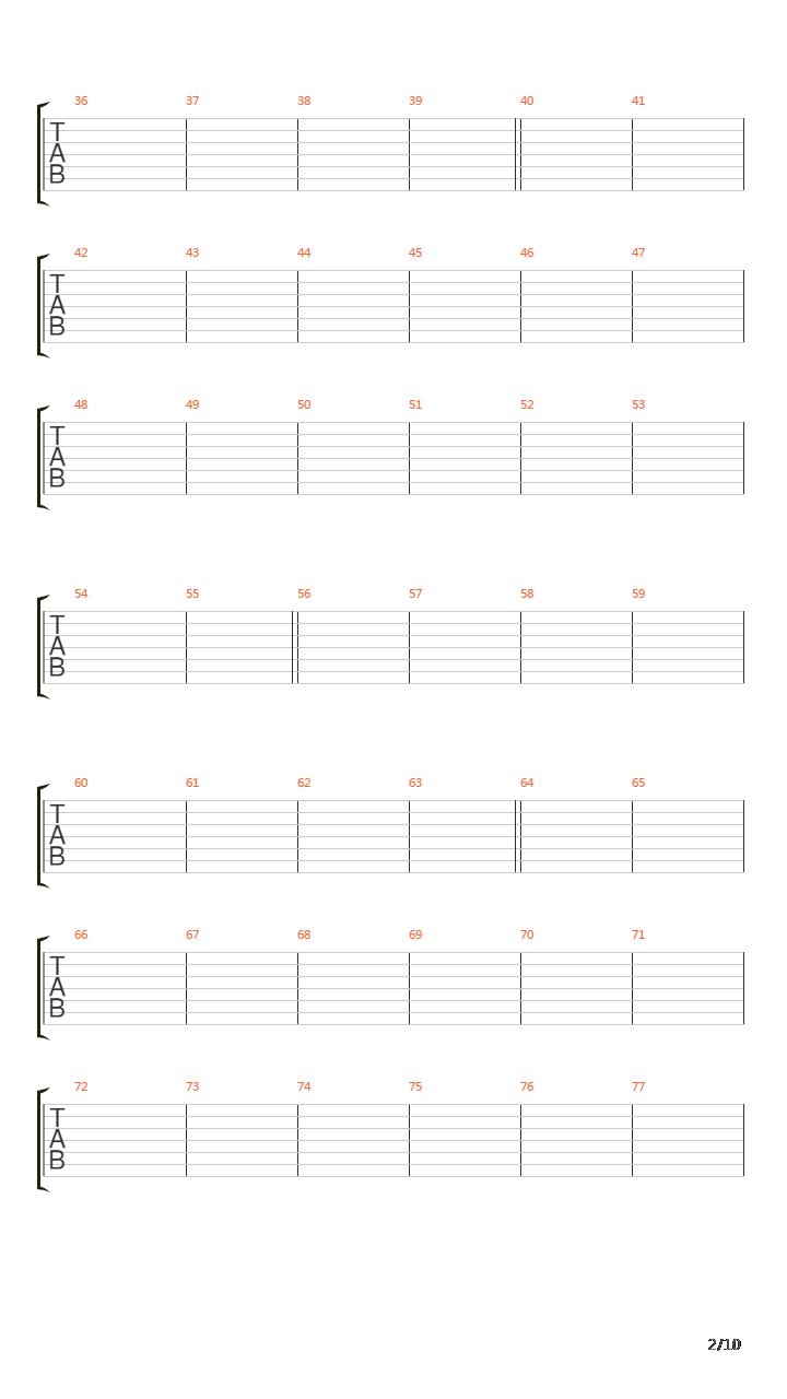 Flatline吉他谱