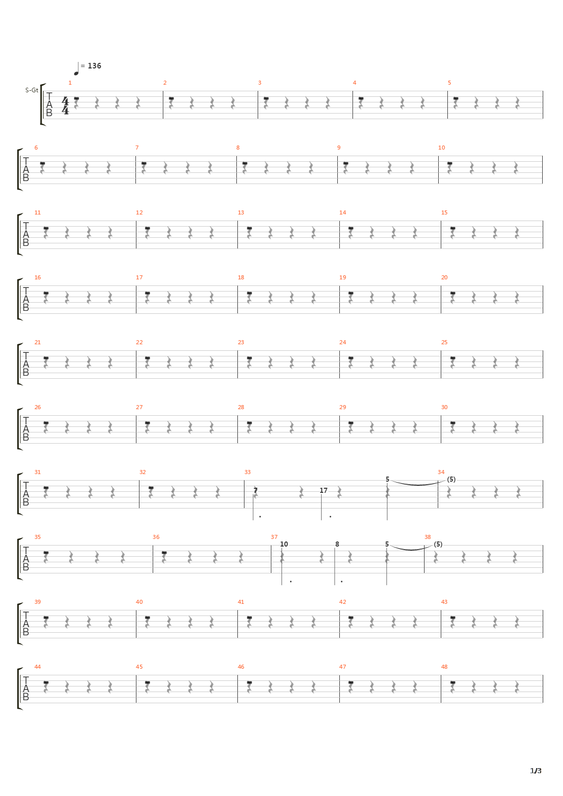 In Parallel吉他谱