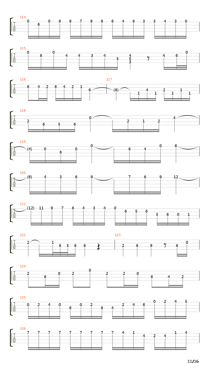 Concert in E major吉他谱