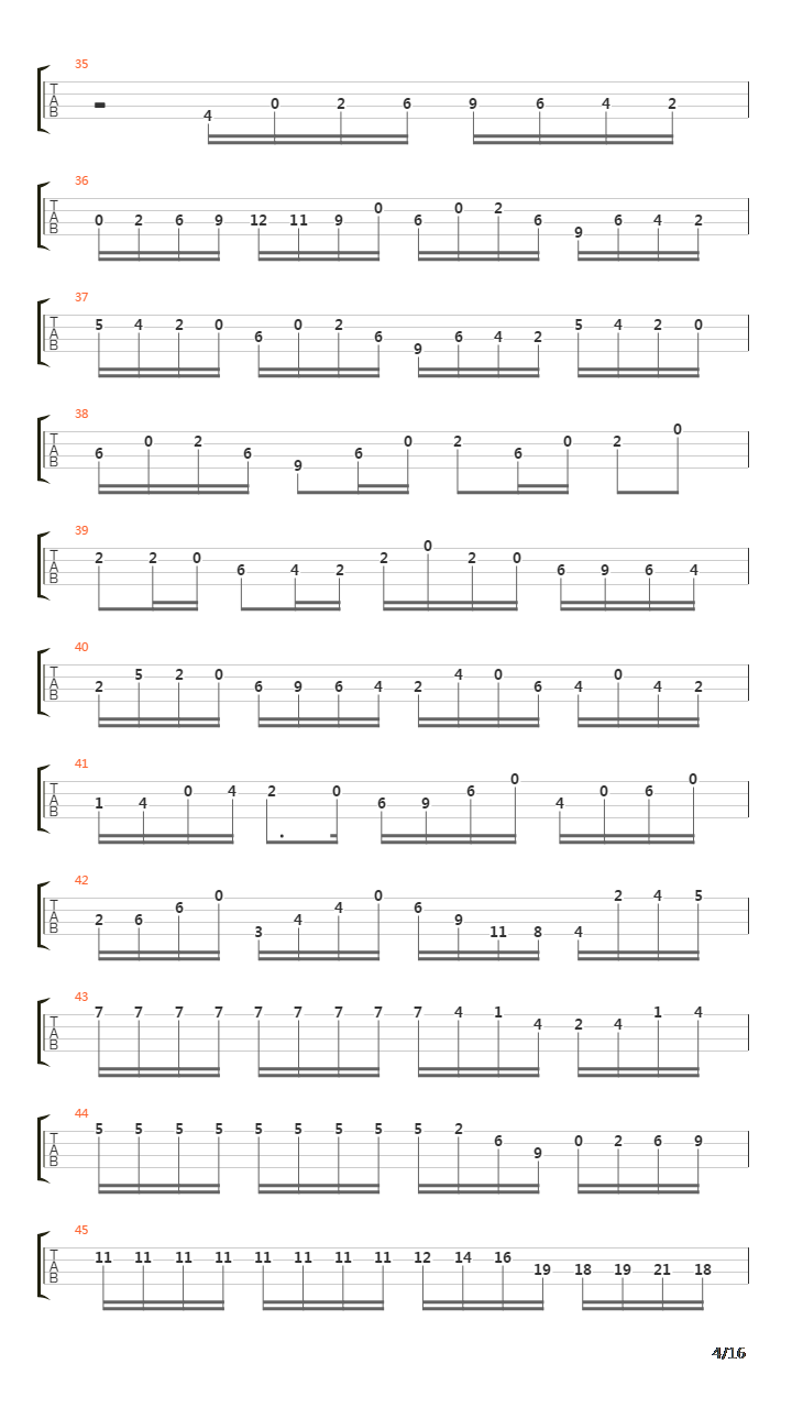 Concert in E major吉他谱