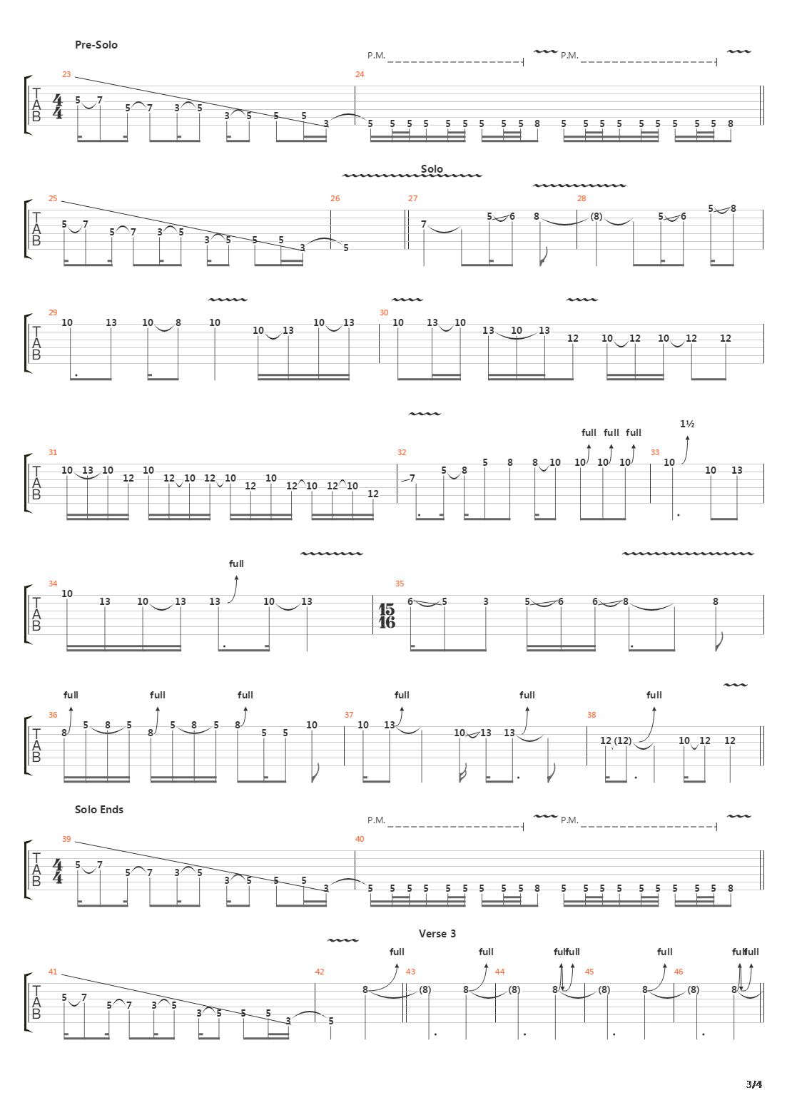 I-94吉他谱