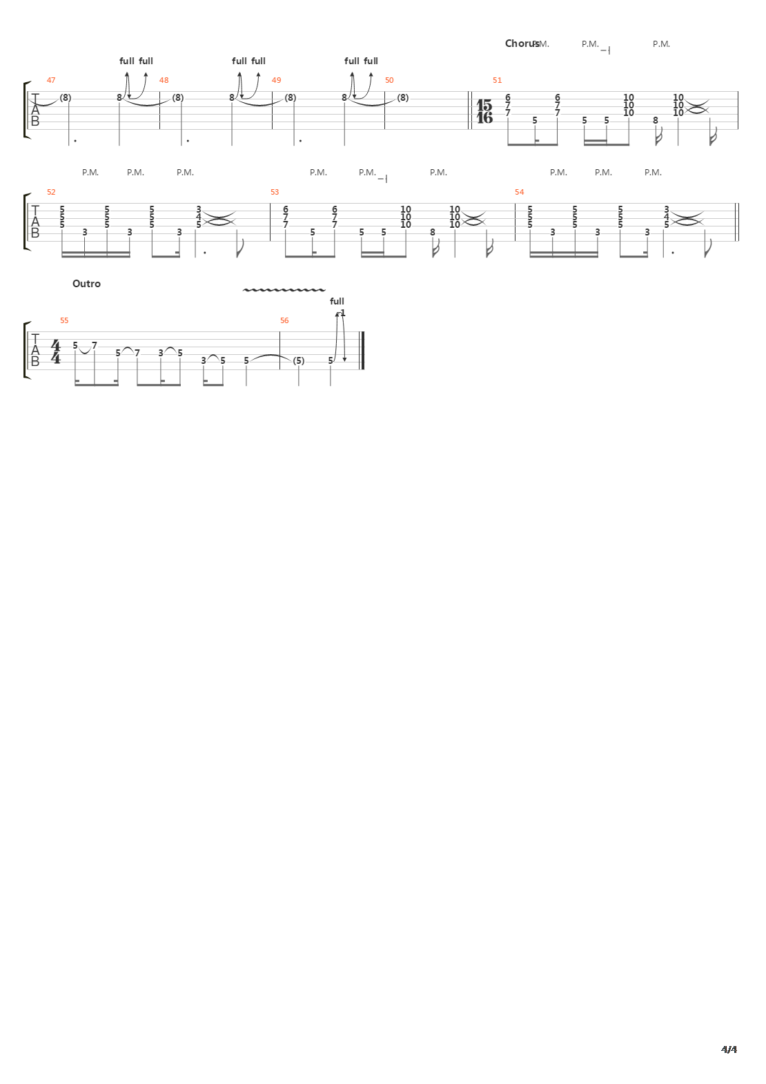 I-94吉他谱