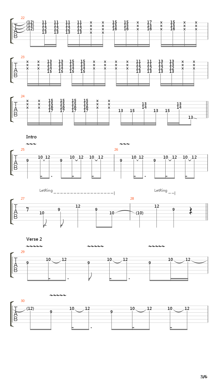 Encore吉他谱