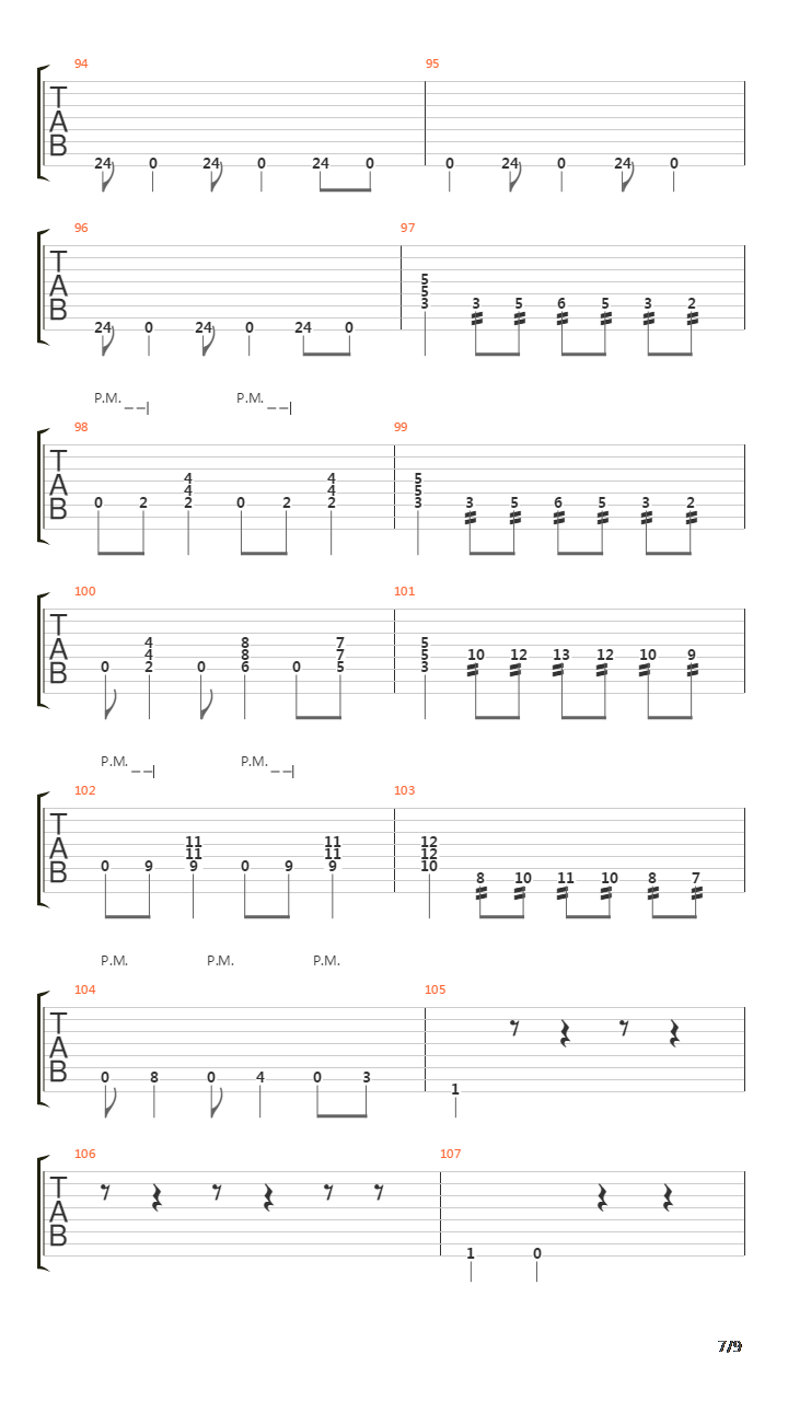 Envy吉他谱