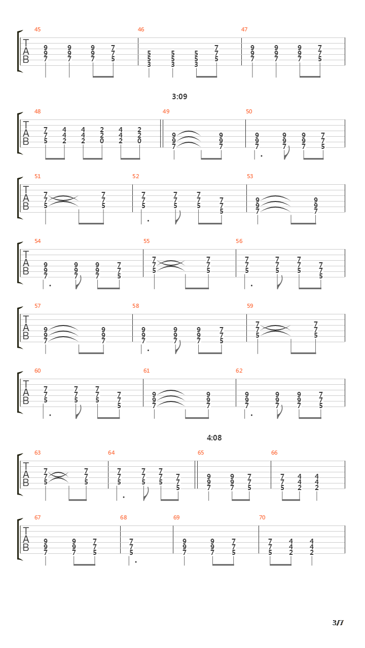 The Gallant Crow吉他谱