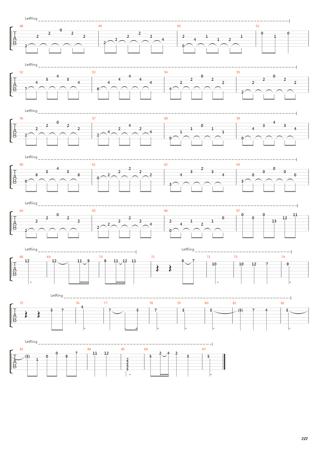 Cavatina吉他谱