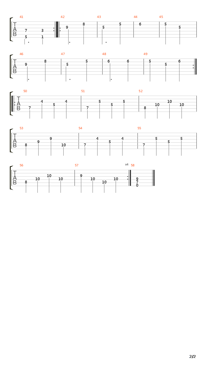 Dag 2吉他谱